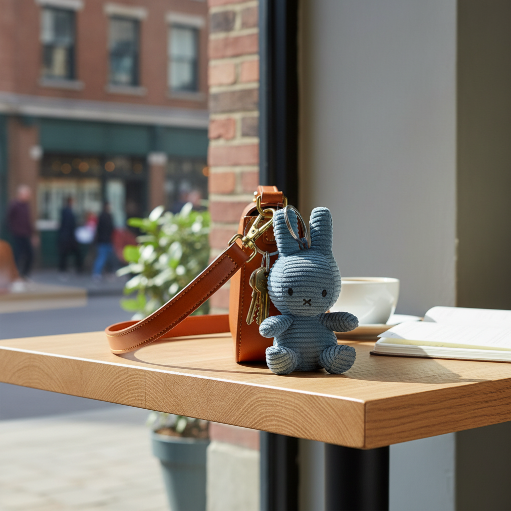 Miffy Konijn Corduroy Sleutelhanger 