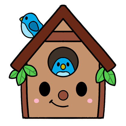 Peluche Mini Squishable – Birdhouse