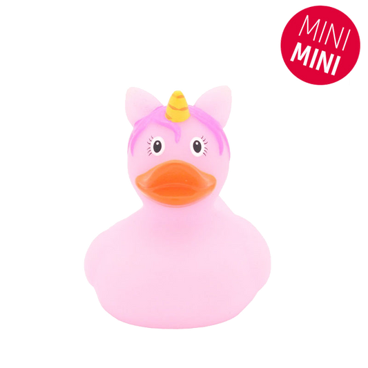 Mini Canard Licorne Rose