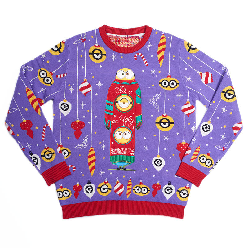 Pull de Noël les Minions