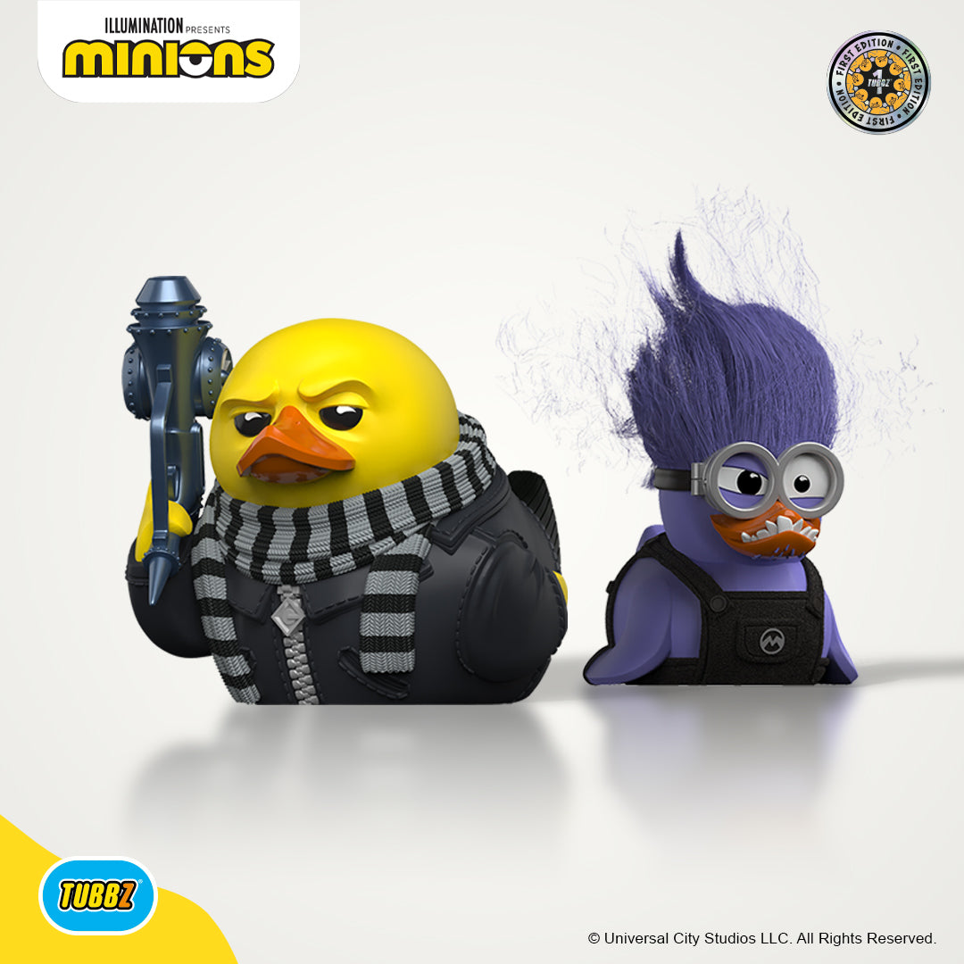 minions evil minion tubbz first edition