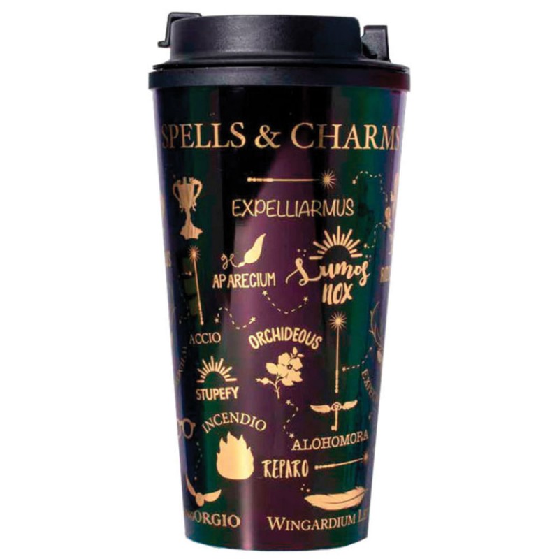 Mug de voyage Harry Potter Sorts & Enchantements – 450 ml