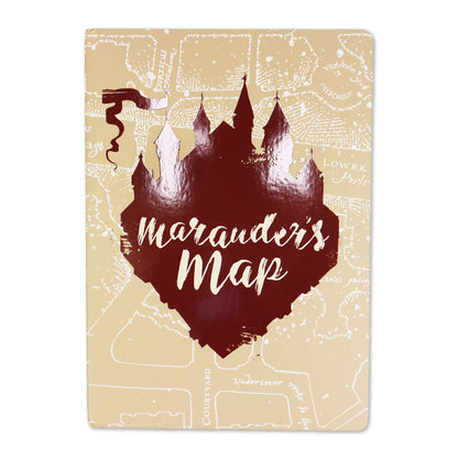 Carnet A5 souple Harry Potter - Carte du Maraudeur