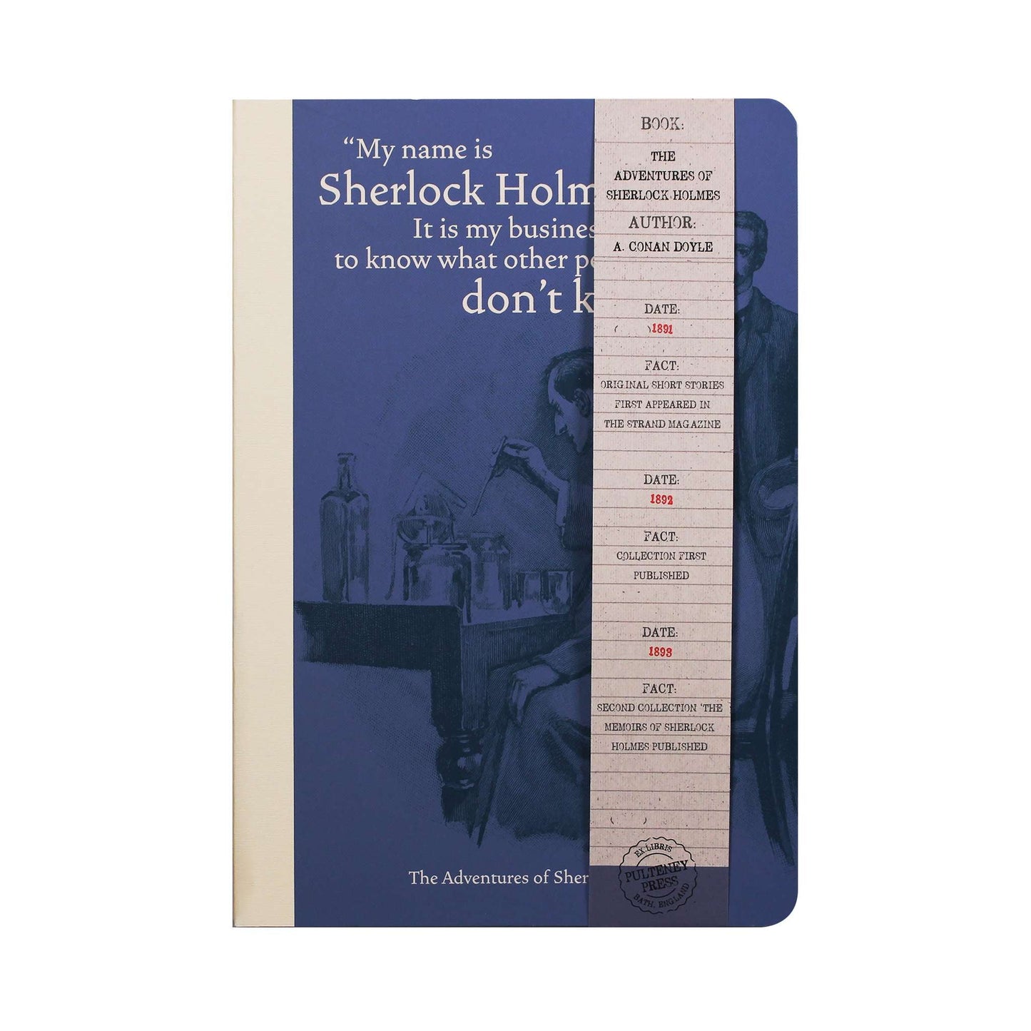 Pulteney Press Sherlock Holmes A5 Notebook