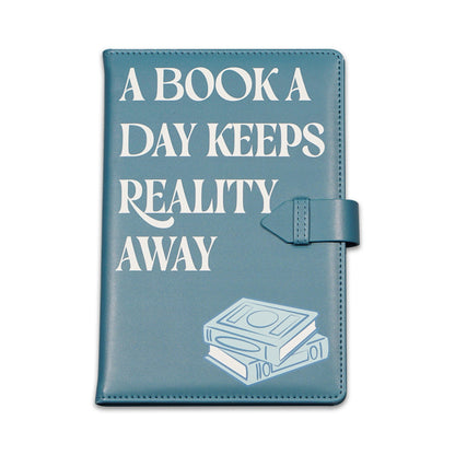 A5 My Reading Journal with CDU - A Book A Day Keeps Reality Away