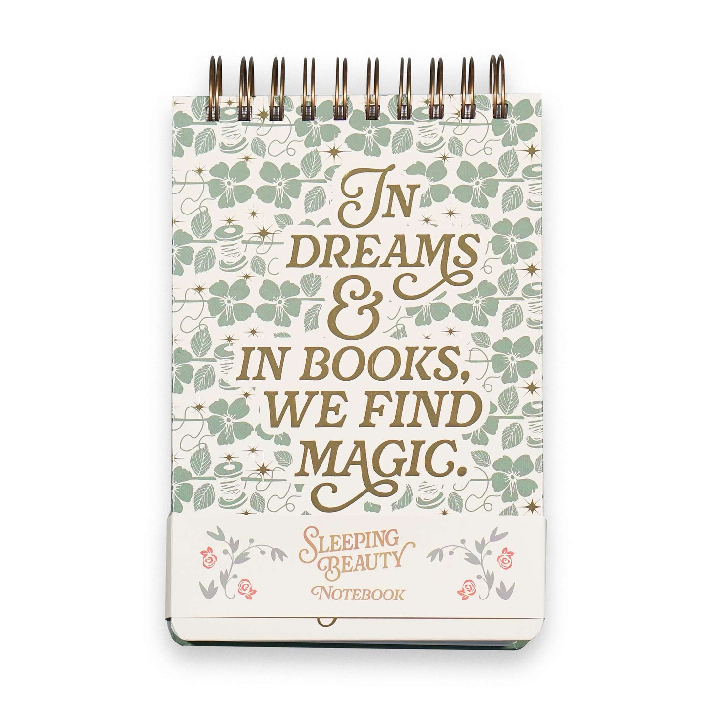 Large A5 spiral notebook Sleeping Beauty