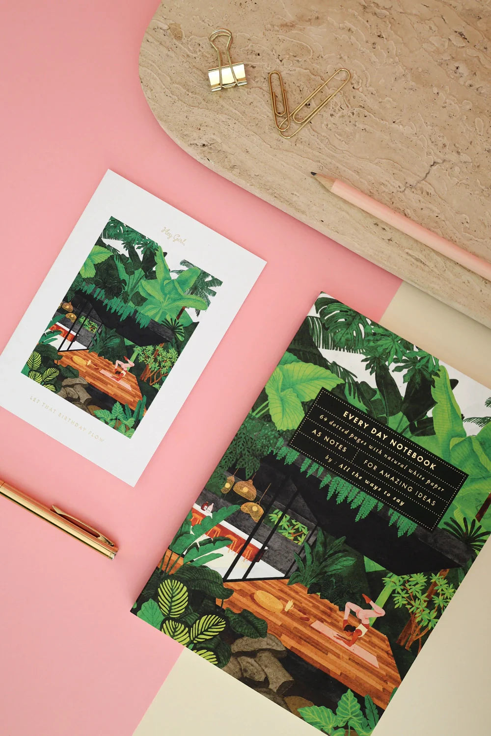 Birthday flow - Greeting card