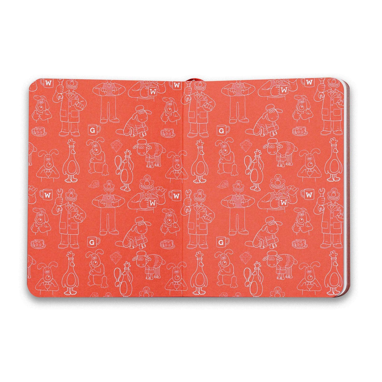A6 flexible notebook Wallace & Gromit (Wallace Inventin