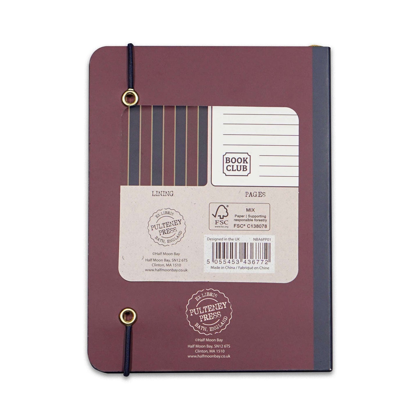 Book Club A6 Flexible Notebook