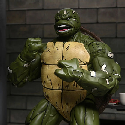 teenage mutant ninja turtles the last ronin 7 scale action figure battle damaged ronin neca