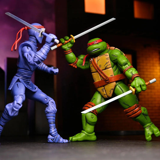teenage mutant ninja turtles mirage comics 7 scale action figures leonardo neca