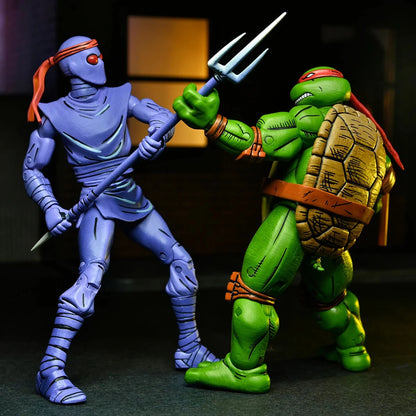 teenage mutant ninja turtles mirage comics 7 scale action figures michelangelo neca
