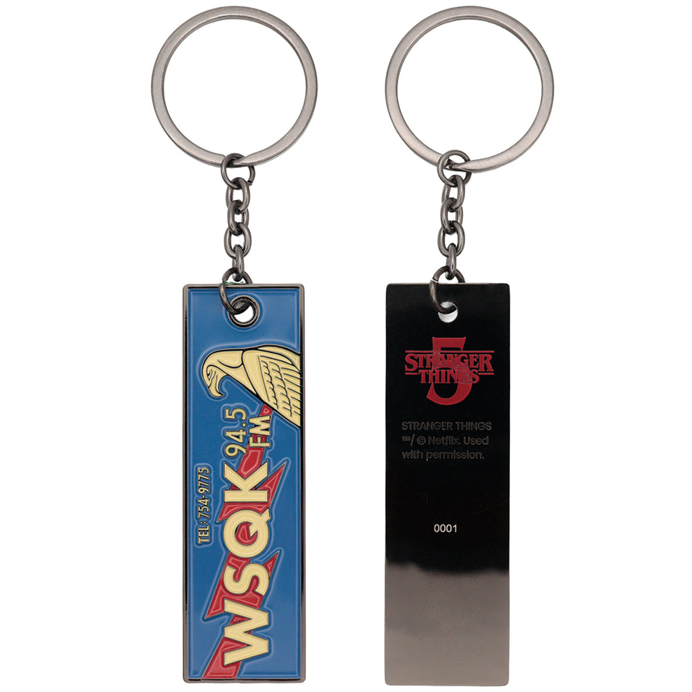 Stranger Things Keychain - The Squawk WSQK