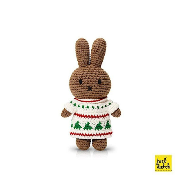 Gehaakte knuffel Miffy & Friends - Kerst 