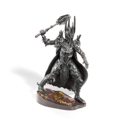 diorama sauron le seigneur des anneaux figurine de collection noble collection