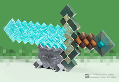 epee diamant replique collector minecraft noble collection