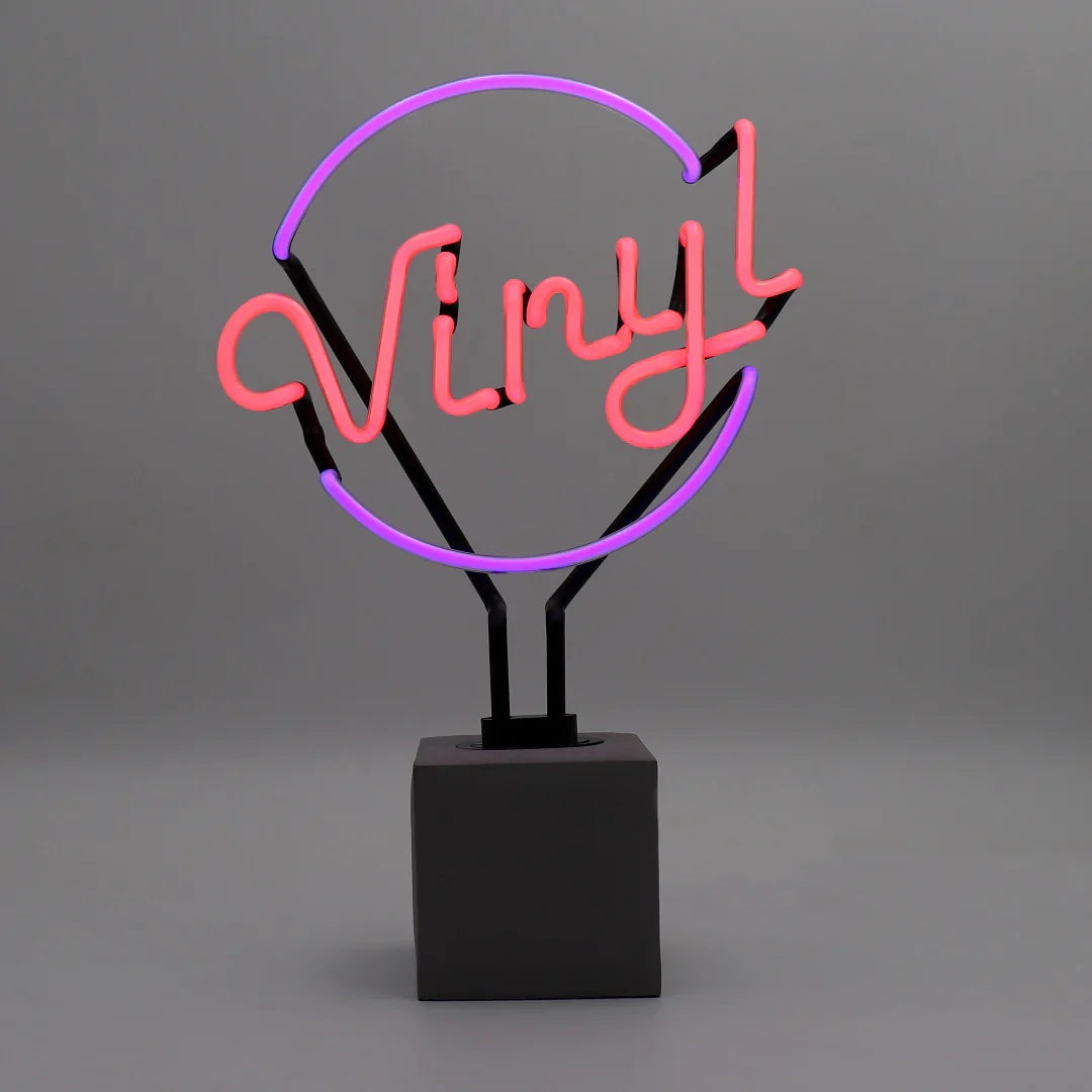 Lampe Néon Vinyl Violet