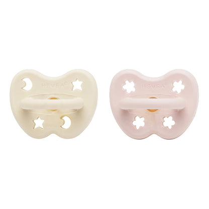 Lot de 2 sucettes rondes – 3 à 36 mois