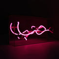 Neon 'HUB' (Love in Arabic)