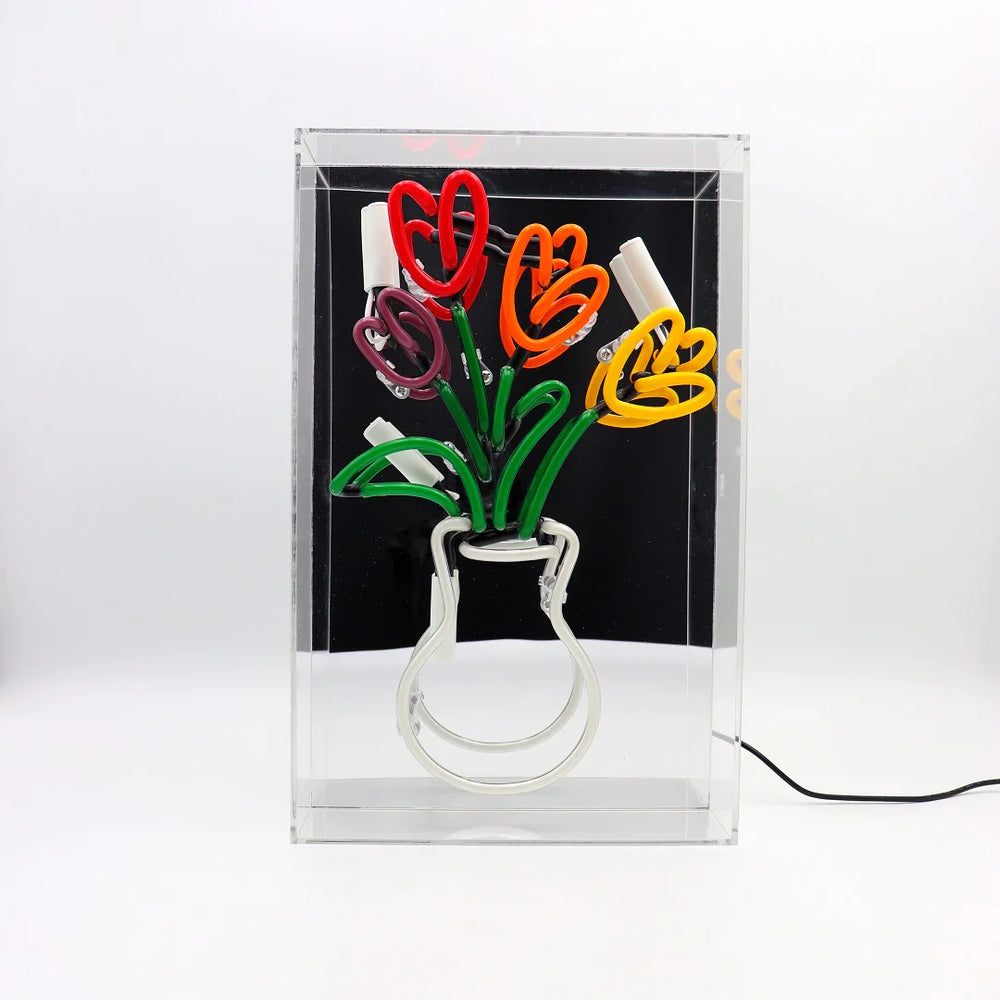 Neon Tulpenvaas