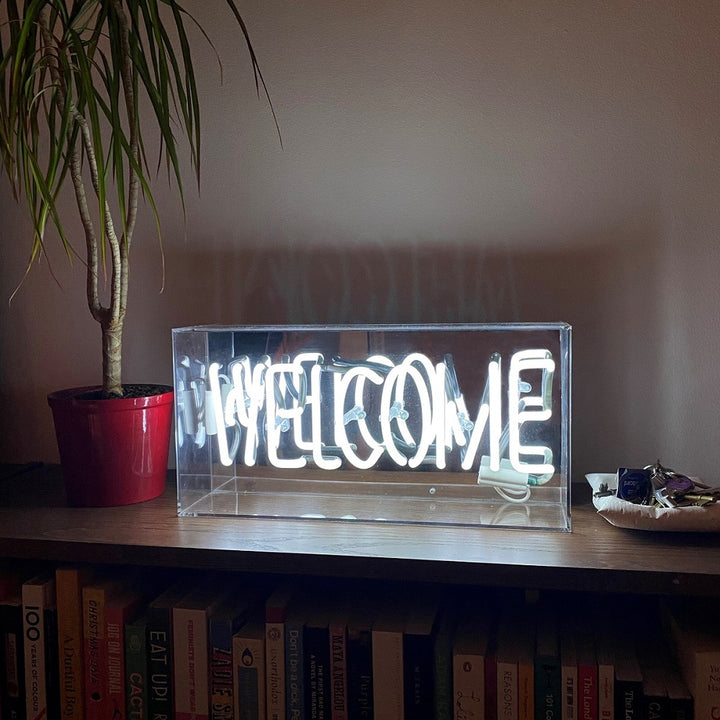 Néon WELCOME Blanc