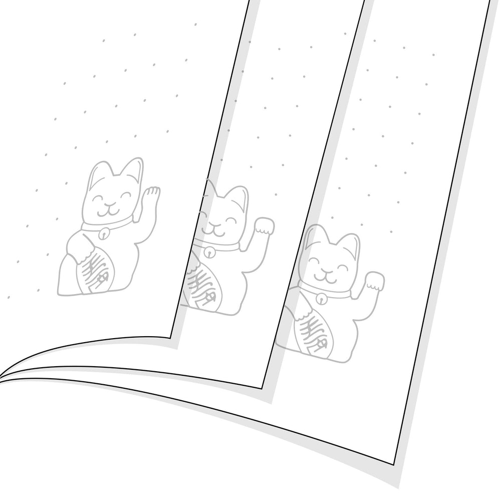 Notebook Chat Chanceux Rose