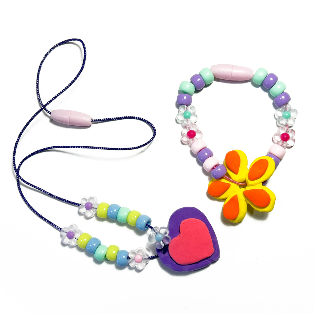Kit bijoux en pâte autodurcissante Creatibles Blissful Blooms – OOLY