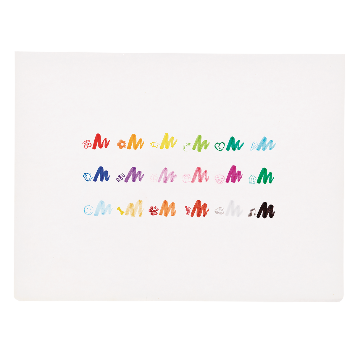 Stampables Double-Ended Stamp & Brush Markers – Set of 18