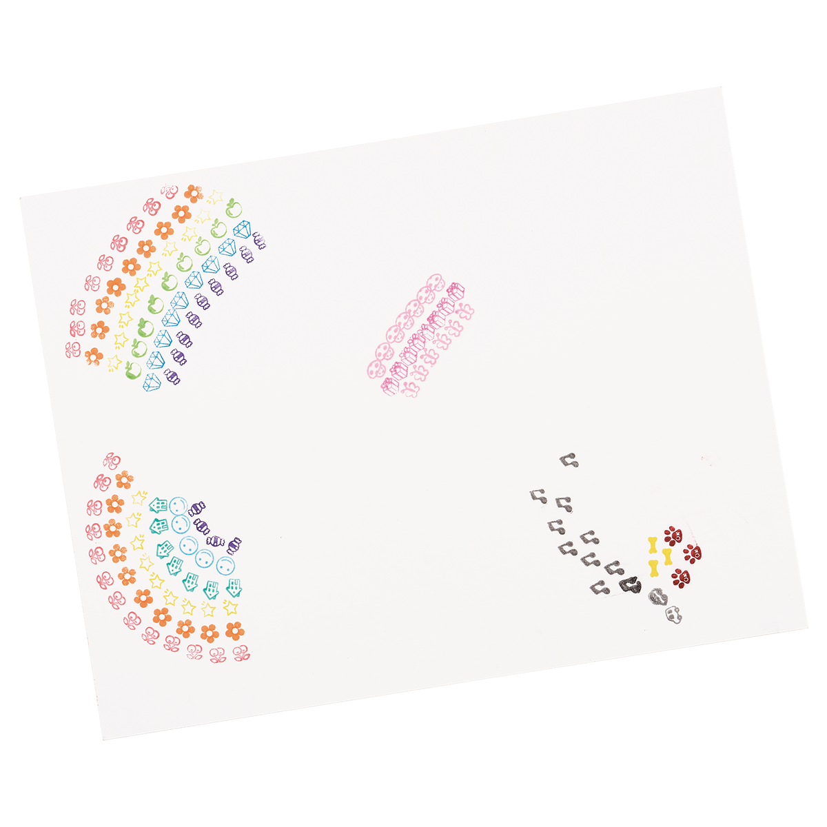 Stampables Double-Ended Stamp & Brush Markers – Set of 18