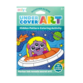 Cartes de coloriage à motifs cachés Undercover Art Monstres & Aliens – Lot de 12 – OOLY