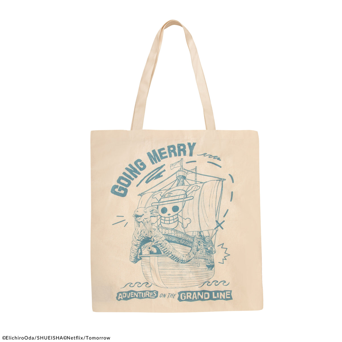 Straw Hat Crew Cotton Tote Bag