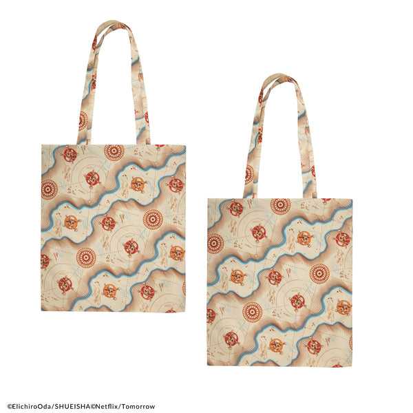 Tote Bag Grand Line Map