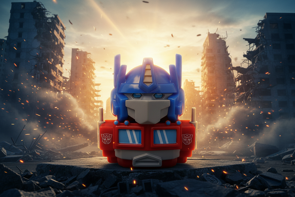 Canard Transformers: Optimus Prime TUBBZ (First Edition) - vue 10