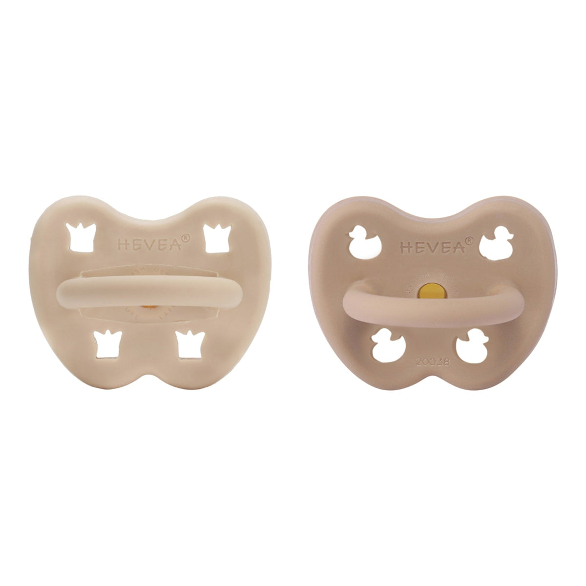 Lot de 2 sucettes rondes – 3 à 36 mois