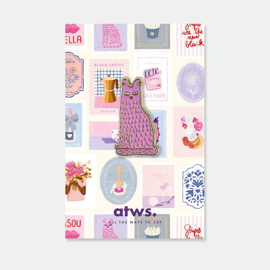 Holly The Cat - Pins