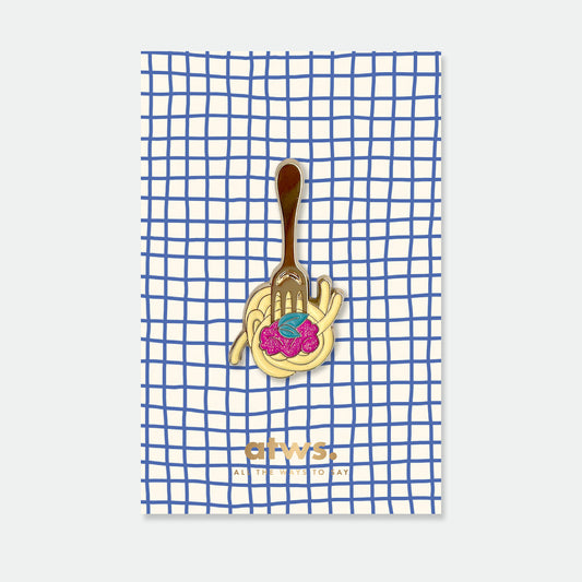 Fork And Pasta - Pins