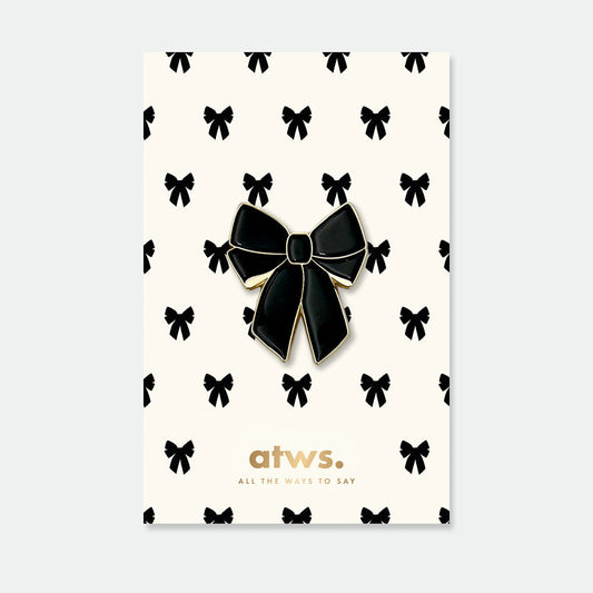 Black Bow - Pins