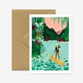 Paddle Girl - Carte de Voeux