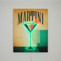 "Martini" - Wall Painting (LED Neon)