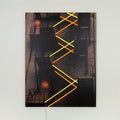 Escalier de New York - Peinture Murale (LED Néon)