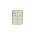 Pin’s Pulteney Press - Library card