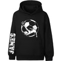 Sweat à capuche football – Fringoo football noir for Boys Cotton Rich Soft Hooded – football Sleeve noir
