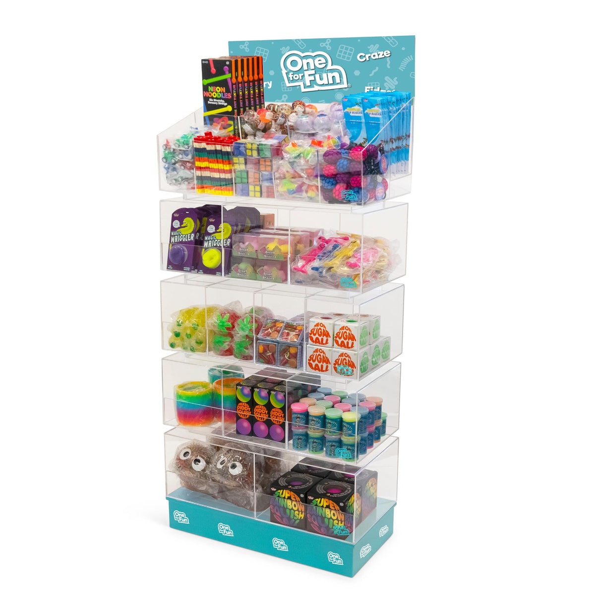 PRÉSENTOIR 21 CUBES ONE FOR FUN – PETITS PRIX