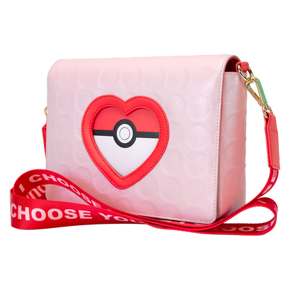 Loungefly Pokémon I Choose You Hearts Crossbody Bag - vue 3