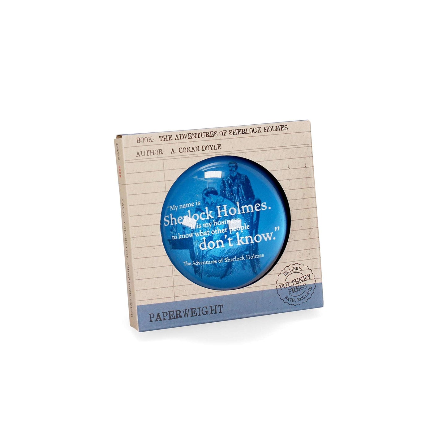 Pulteney Press Sherlock Holmes Paperweight