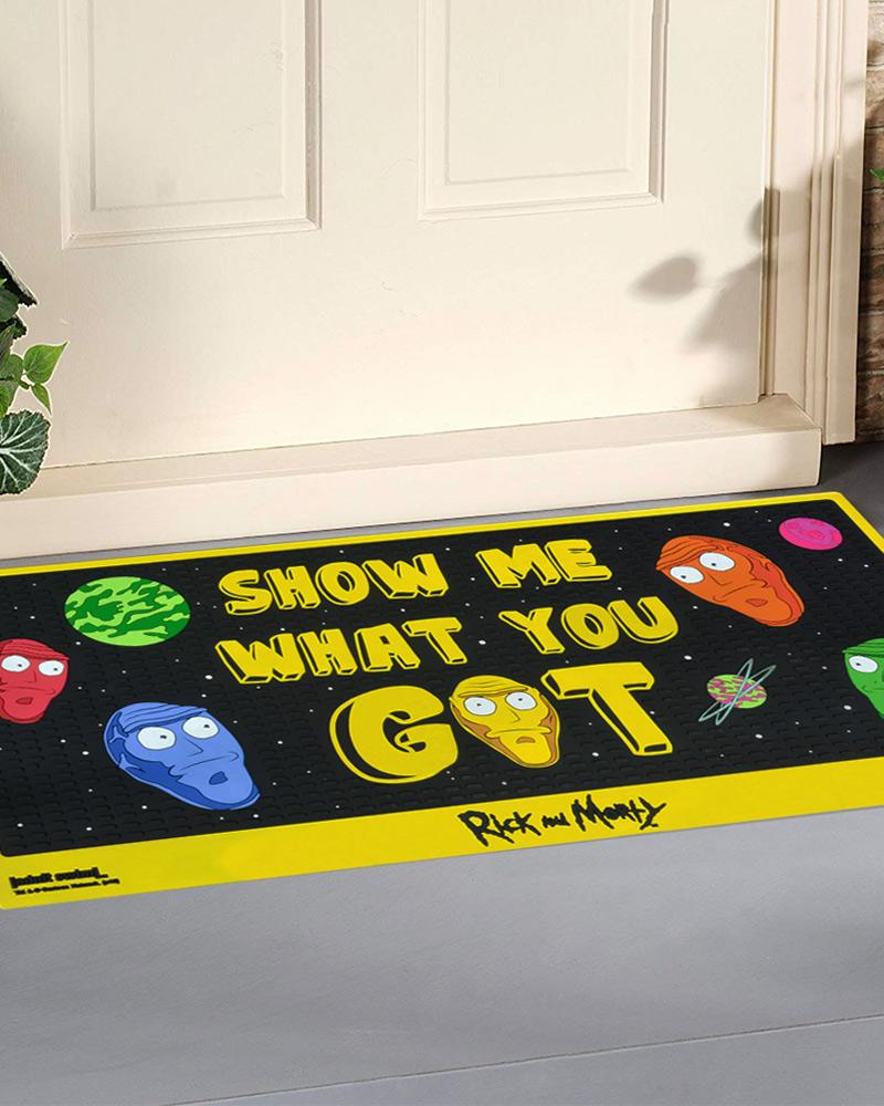 Rick and Morty Deurmat - Laat me zien wat je hebt