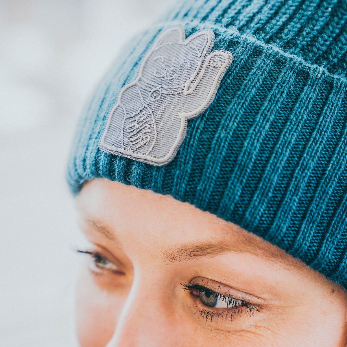 Patch Chat Chanceux Gris