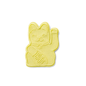 Lucky Cat Patch Gelb