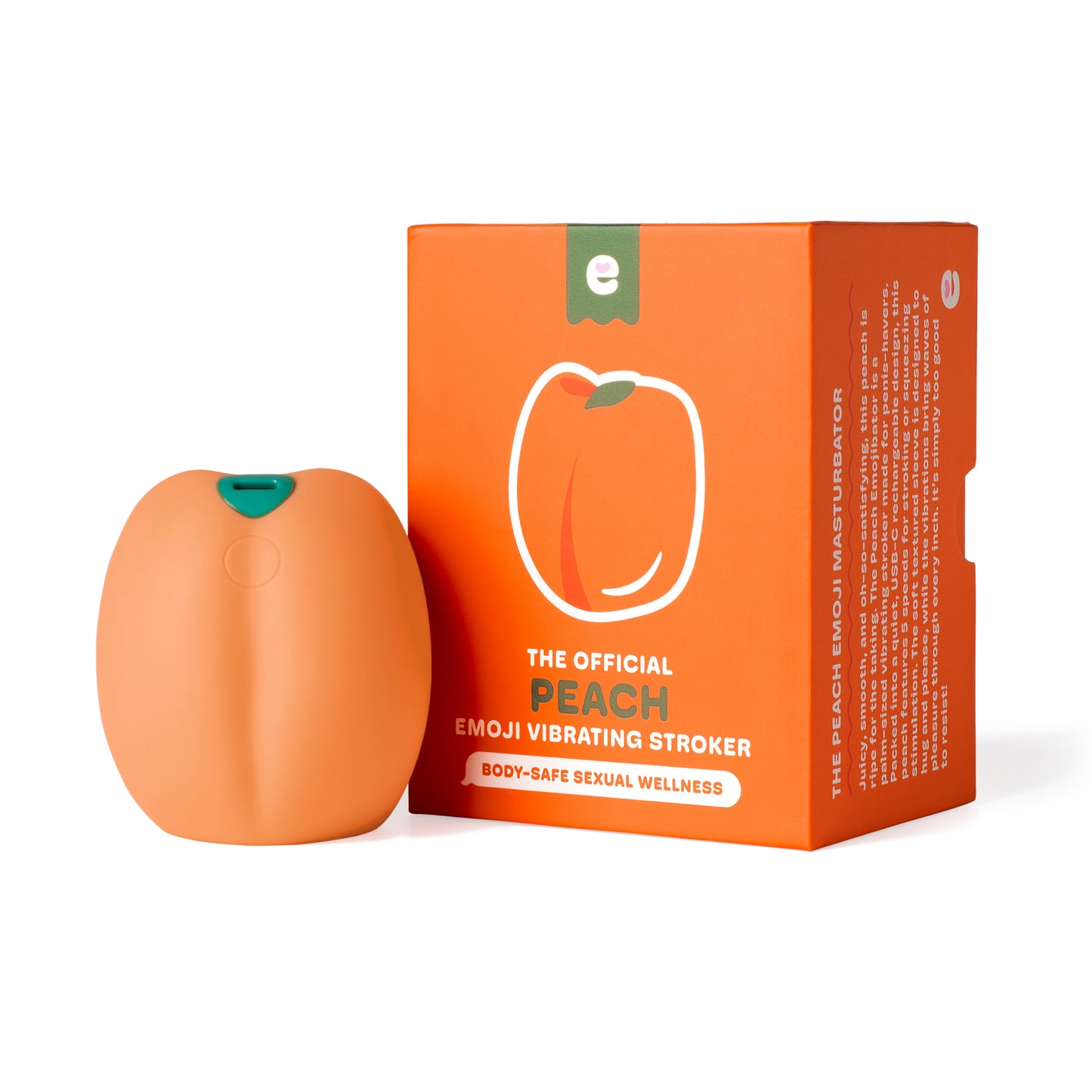 Peach Vibrating Stroker