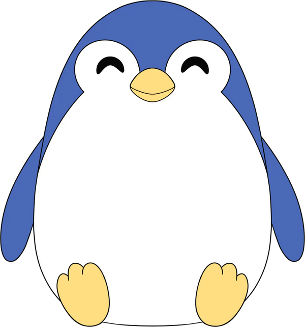 Pluche pinguïn 